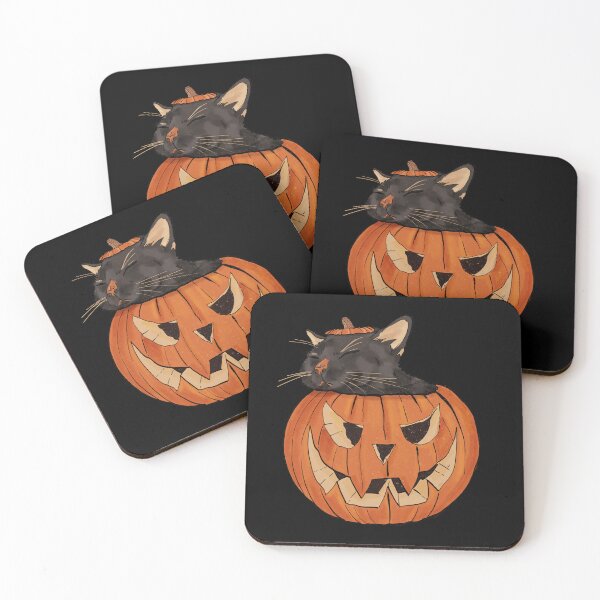Item preview, Spooky Cat Pumpkin designed and sold by MaiZephyr.