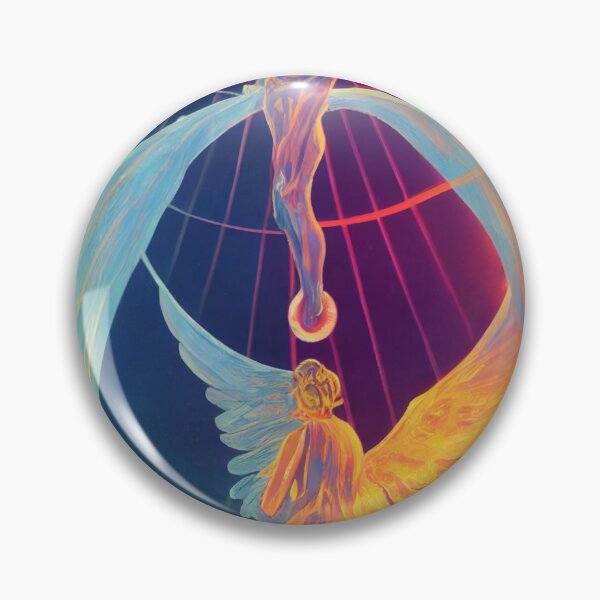 Item preview, The Angels of Nuclear Fusion Abstract Style designed and sold by ARTIFLAVE.