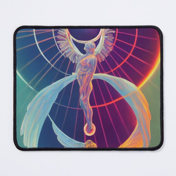 Item preview, The Angels of Nuclear Fusion Abstract Style designed and sold by ARTIFLAVE.
