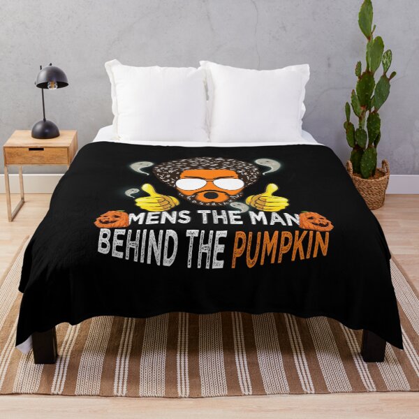 Item preview, Mens The Man Behind The Pumpkin ghosts and beard men  designed and sold by Mac Store.