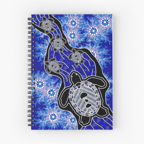 Item preview, Authentic Aboriginal Art - Baby Sea Turtles designed and sold by HogarthArts.