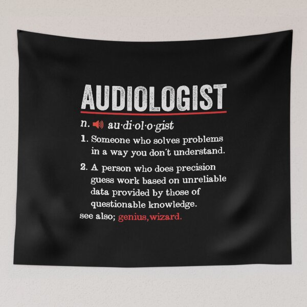 Item preview, Audiologist Funny Definition: Audiology Gift Funny Audiologist designed and sold by Adexyl.