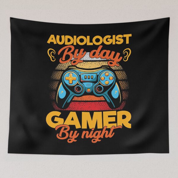 Item preview, Audiologist By Day Gamer By Night: Audiology Gift Funny Audiologist designed and sold by Adexyl.