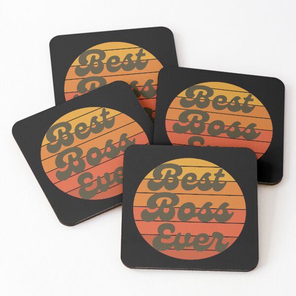 Item preview, Best Boss Ever Retro designed and sold by SunfullyYours.