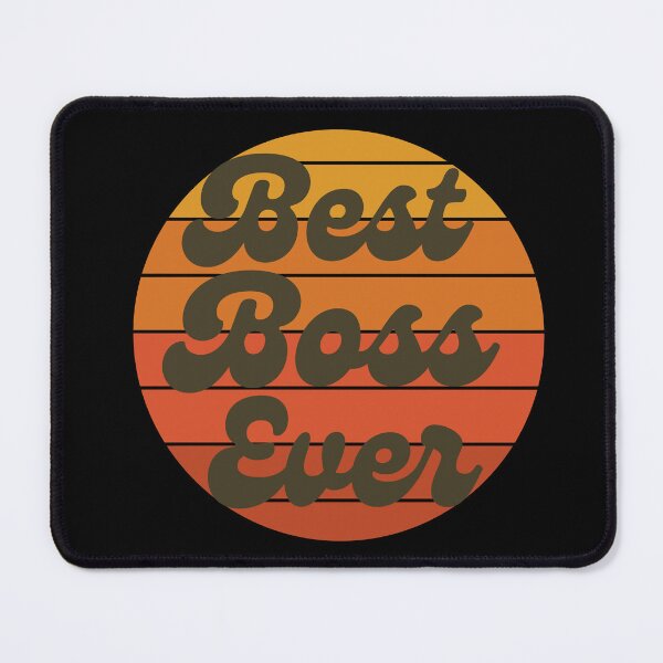 Item preview, Best Boss Ever Retro designed and sold by SunfullyYours.