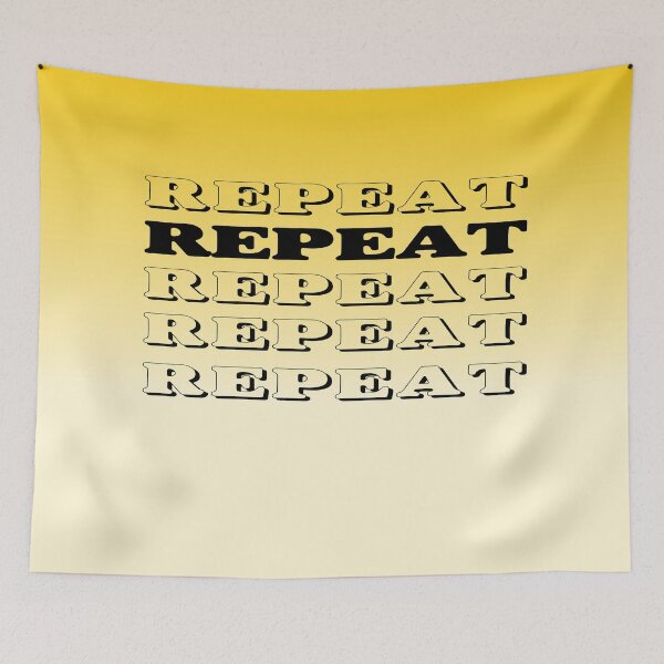 Item preview, REPEAT designed and sold by Ninadvartak303.