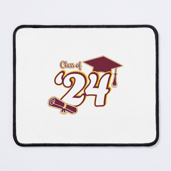 Item preview, Class of 2024 Graduation Design (Maroon and Gold) designed and sold by SavsSparkleShop.