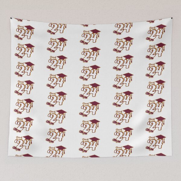 Item preview, Class of 2024 Graduation Design (Maroon and Gold) designed and sold by SavsSparkleShop.