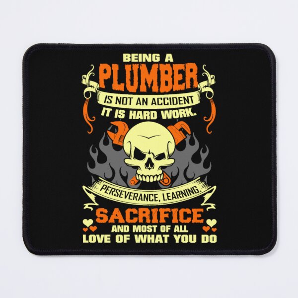 Item preview, Being Plumber Hard Work Perseverance Learning   designed and sold by aryagiri.