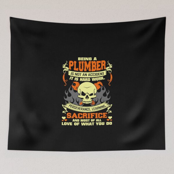 Item preview, Being Plumber Hard Work Perseverance Learning   designed and sold by aryagiri.