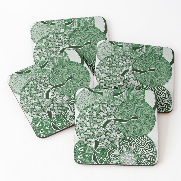 Item preview, Abstract green designed and sold by Dimakesthings.