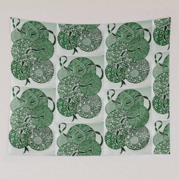 Item preview, Abstract green designed and sold by Dimakesthings.