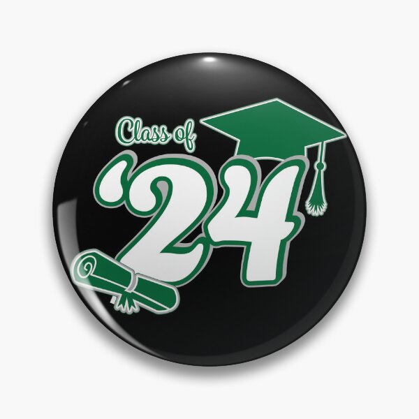 Item preview, Class of 2024 Graduation Design (Green and Grey) designed and sold by SavsSparkleShop.