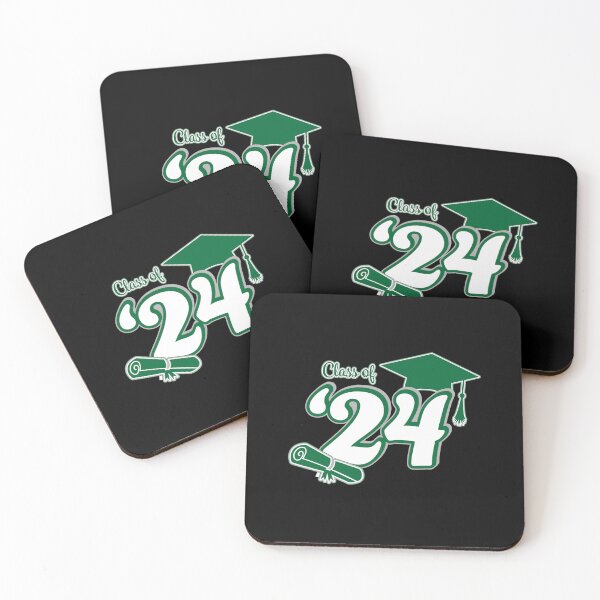 Item preview, Class of 2024 Graduation Design (Green and Grey) designed and sold by SavsSparkleShop.