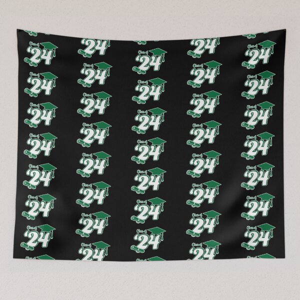 Item preview, Class of 2024 Graduation Design (Green and Grey) designed and sold by SavsSparkleShop.