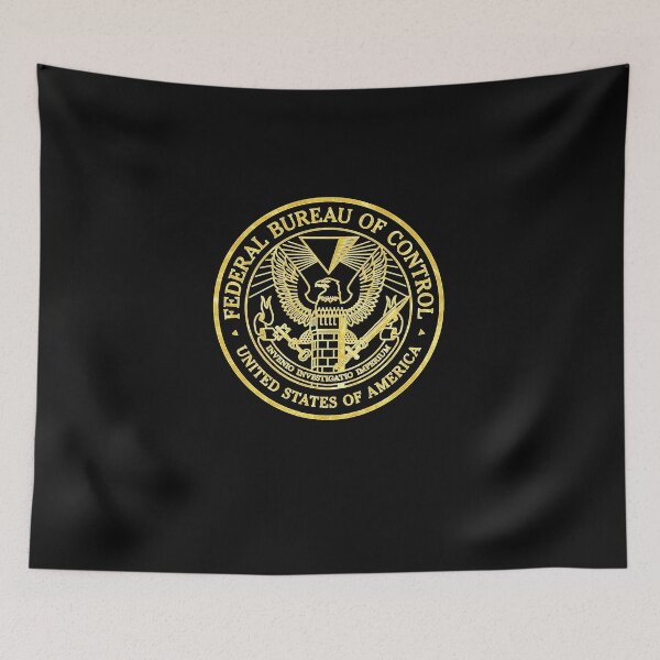 Item preview, Federal Bureau of Control  Control Game Logo  Distressed Logo Essential T-Shirt designed and sold by ErnestineTina.