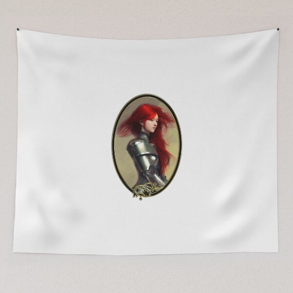 Item preview, The Princess in Armor designed and sold by Xannt.