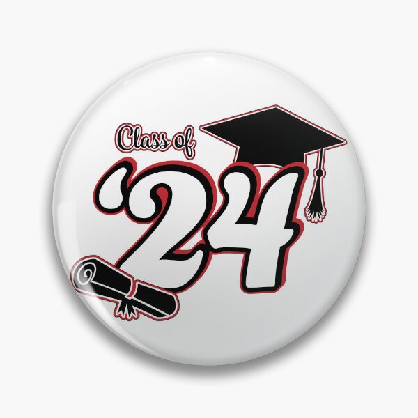 Item preview, Class of 2024 Graduation Design (Red and Black) designed and sold by SavsSparkleShop.