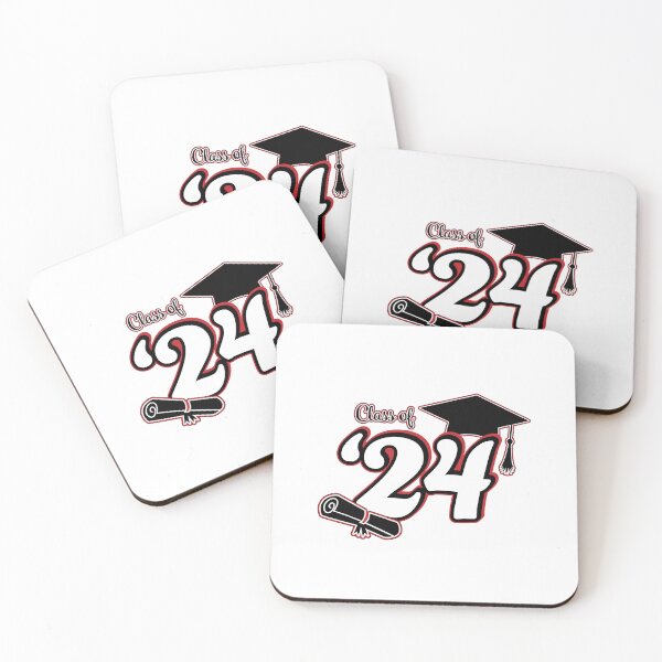 Item preview, Class of 2024 Graduation Design (Red and Black) designed and sold by SavsSparkleShop.