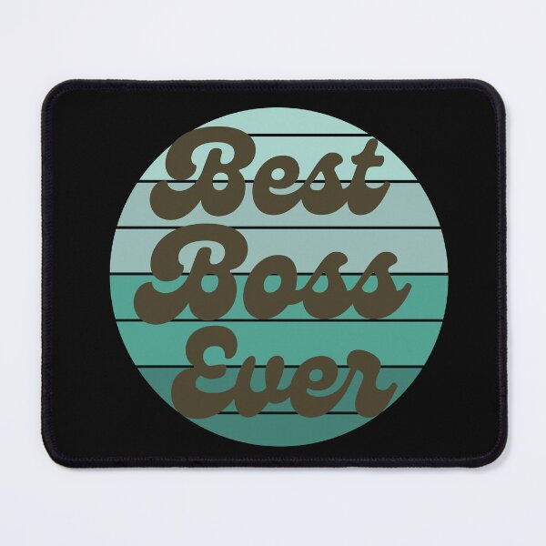 Item preview, Best Boss Ever Retro designed and sold by SunfullyYours.