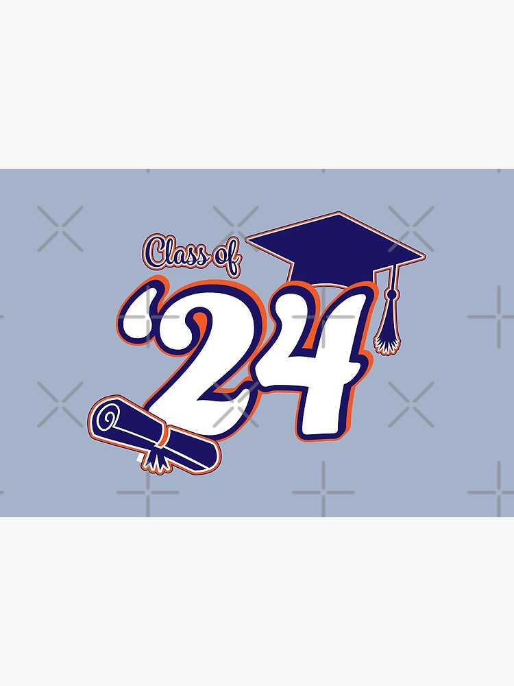 Class of 2024 Graduation Design (Red and Black) Sticker for Sale by  SavsSparkleShop