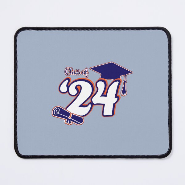 Item preview, Class of 2024 Graduation Design (Orange and Blue) designed and sold by SavsSparkleShop.