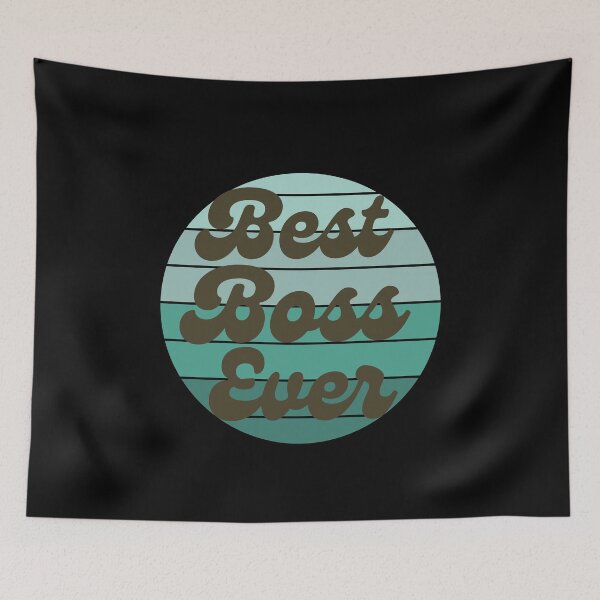 Item preview, Best Boss Ever Retro designed and sold by SunfullyYours.