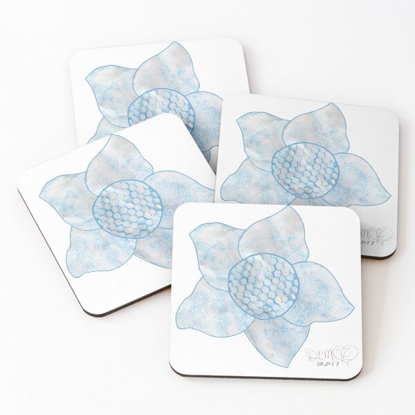 Item preview, Teal or Turquoise Flower designed and sold by Dawna Morton.