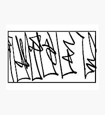 abstract drawing Photographic Print
