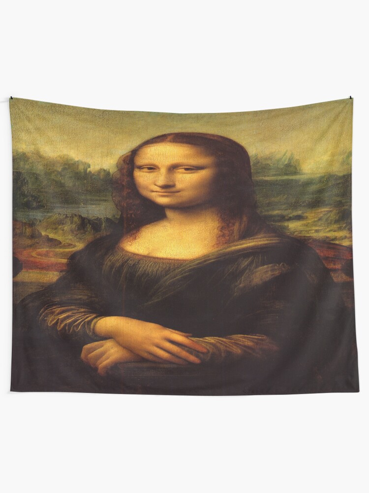 Famous Mona Lisa by Leonardo da Vinci Wall Poster Prints Masterpiece Decoration
