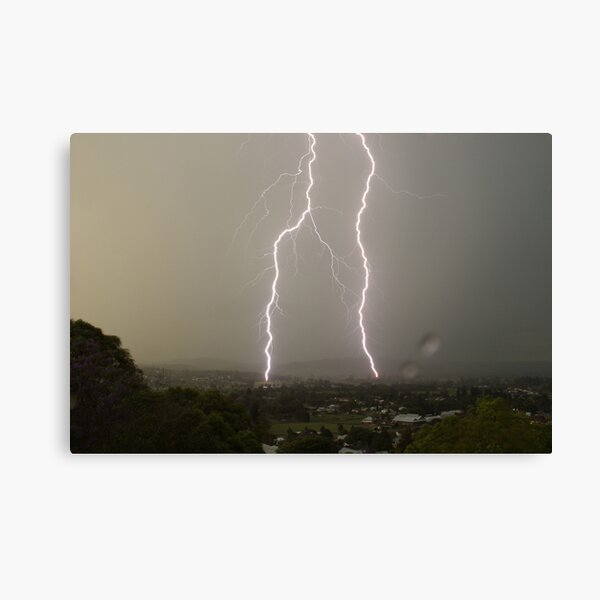 Lightning Over Kyogle Canvas Print