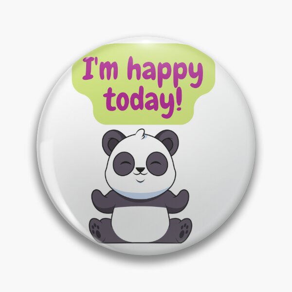 Item preview, Cute happy panda designed and sold by Fufustyle.