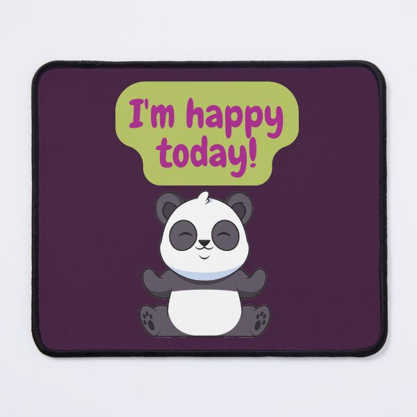 Item preview, Cute happy panda designed and sold by Fufustyle.
