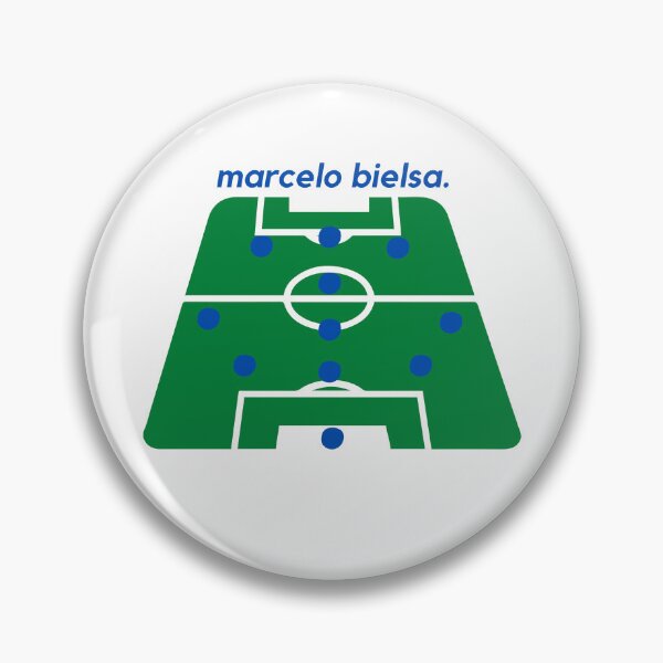 Item preview, Marcelo Bielsa Football Tactics Formations 3-3-1-3 El Loco designed and sold by enders128.