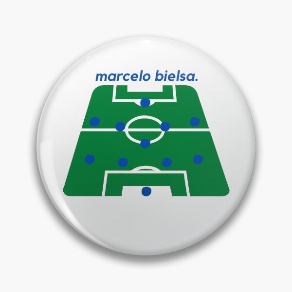 Item preview, Marcelo Bielsa Football Tactics Formations 4-1-4-1 El Loco designed and sold by enders128.