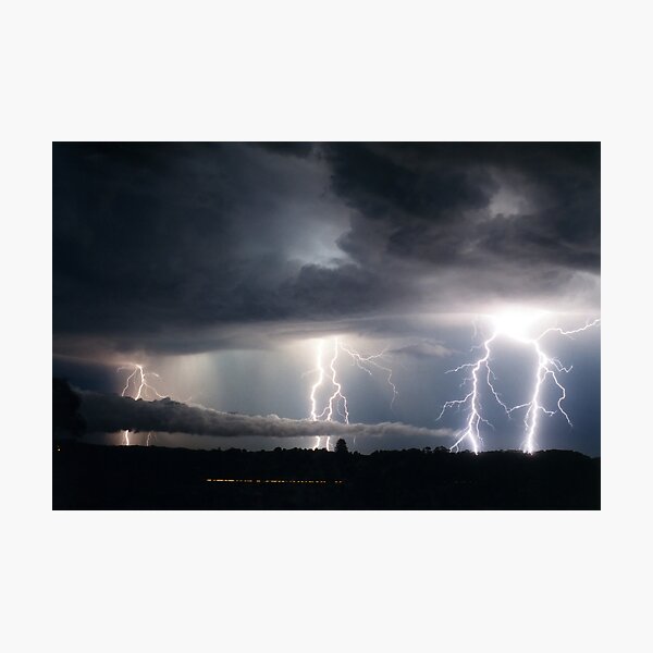 Lightning Fest at Alstonville Photographic Print
