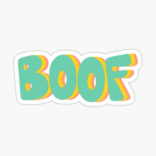 Boof Stickers | Redbubble