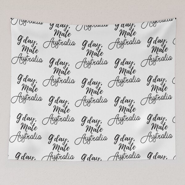 Item preview, G’day, Mate Australia, designed and sold by ARTZUROJ.