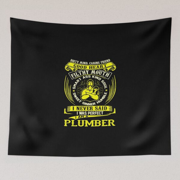 Item preview, Dirty Mind Good Heart Perfect Plumber designed and sold by aryagiri.