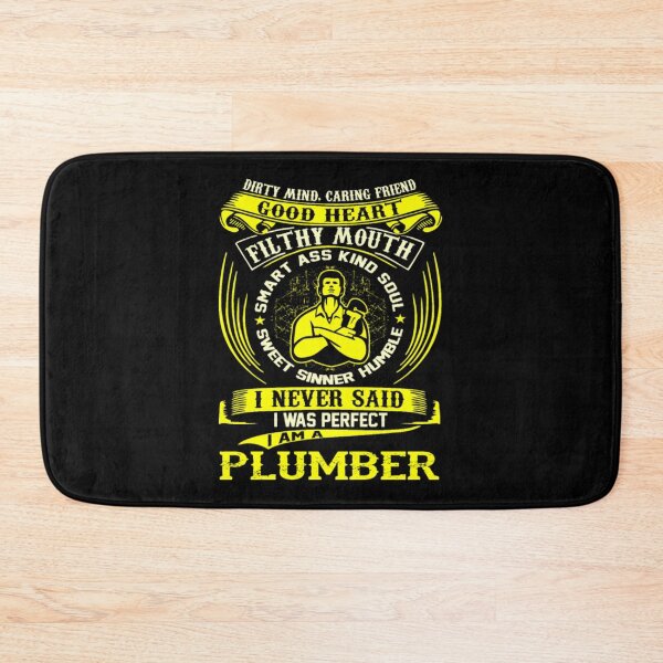 Item preview, Dirty Mind Good Heart Perfect Plumber designed and sold by aryagiri.
