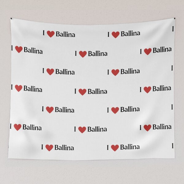 Item preview, I Love Ballina designed and sold by ARTZUROJ.