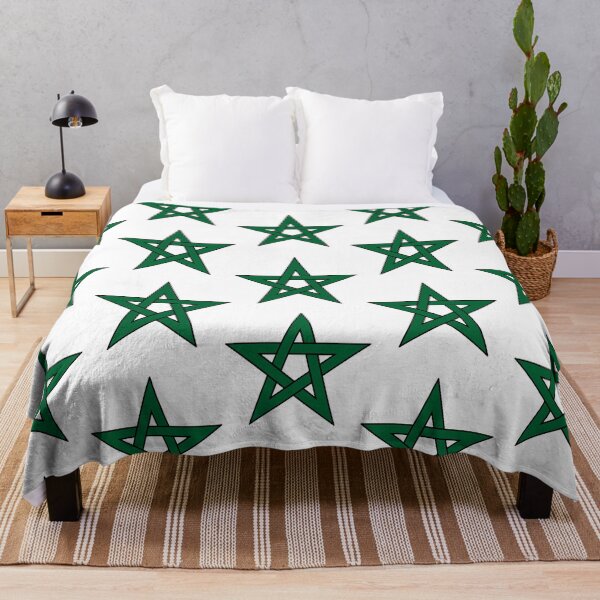 Item preview, Moroccan flag designed and sold by ARTZUROJ.