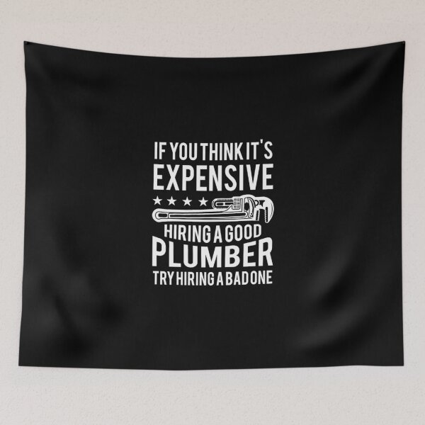 Item preview, Expensive hiring good plumber try hiring a bad one designed and sold by aryagiri.
