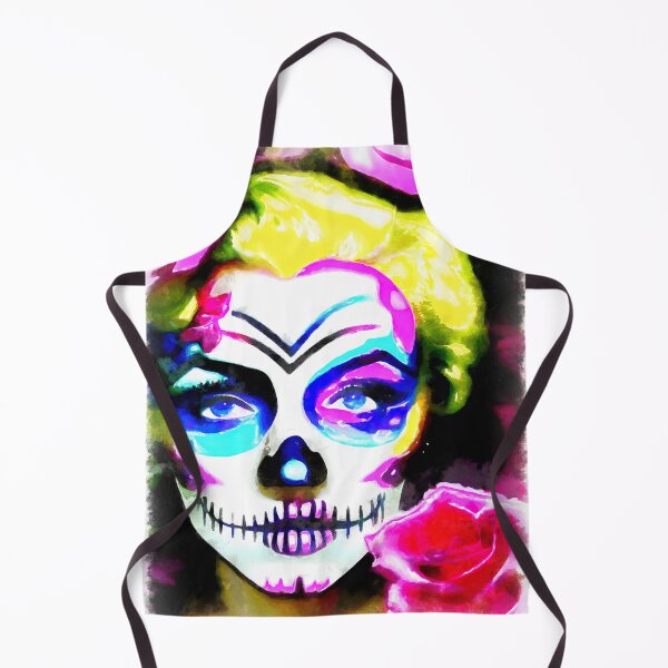 Item preview, Sugar skull blonde with roses designed and sold by AnnArtshock.