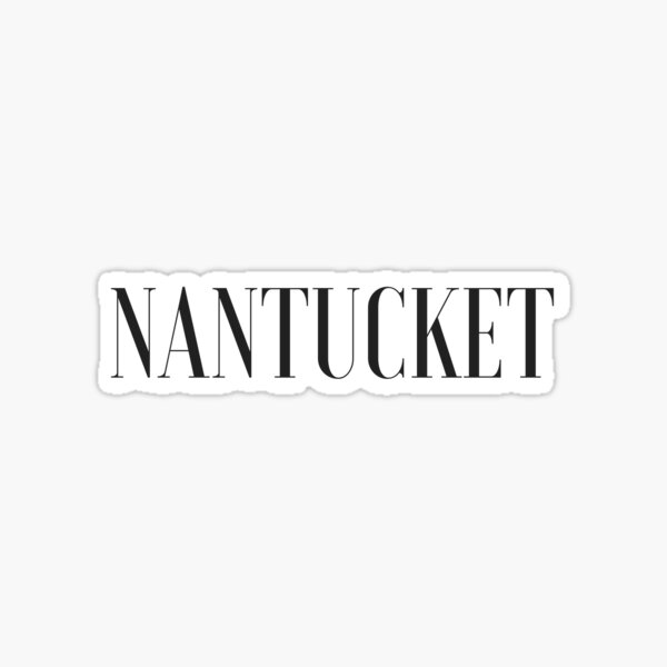 Nantucket Sticker