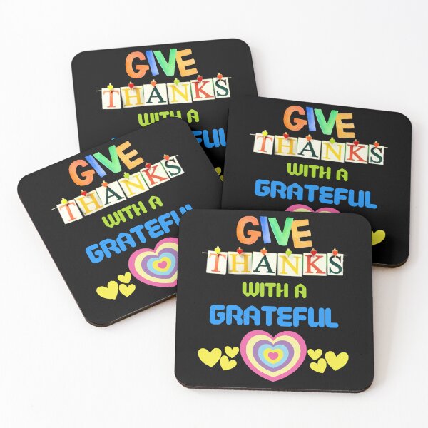 Item preview, Give thanks with a grateful heart | Thanksgiving quotes and sayings | gifts for thanksgiving lovers designed and sold by ThanksVibe.