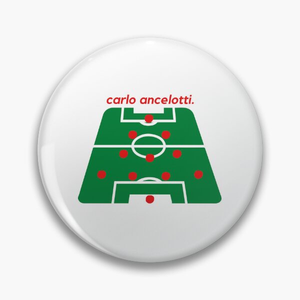 Item preview, Carlo Ancelotti Football Tactics Formations 4-3-2-1 Christmas Tree designed and sold by enders128.