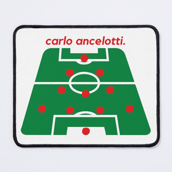 Item preview, Carlo Ancelotti Football Tactics Formations 4-3-2-1 Christmas Tree designed and sold by enders128.