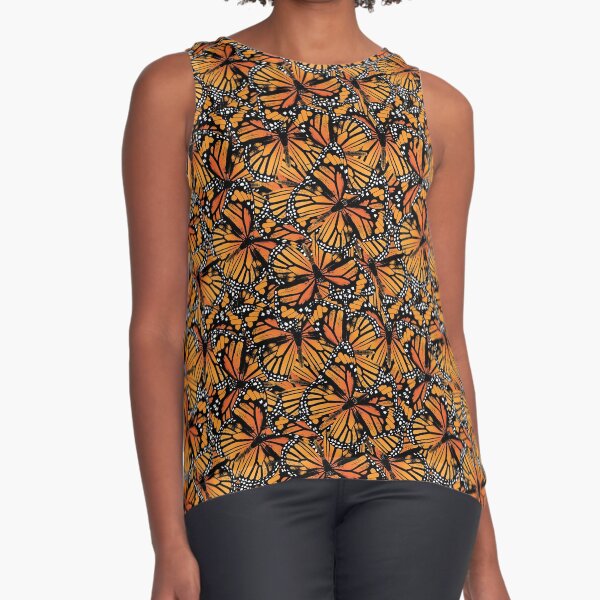 Monarch Butterflies | Vintage Butterflies | Butterfly Patterns | Sleeveless Top
