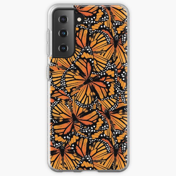 Monarch Butterflies | Vintage Butterflies | Butterfly Patterns | Samsung Galaxy Soft Case